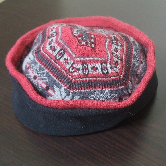 Turtle fur  knit wool/fleece hat XL - Picture 3 of 6